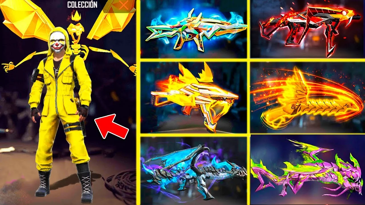 Free Fire Armas Evolutivas GRATIS en Free Fire! 🔥